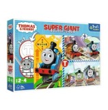 Cumpara ieftin Puzzle Trefl Primo Super Giant - Thomas, 15 piese