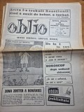 ziarul oblio 3 -9 septembrie 1990
