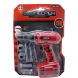 Set trusa bormasina cu baterii si accesorii