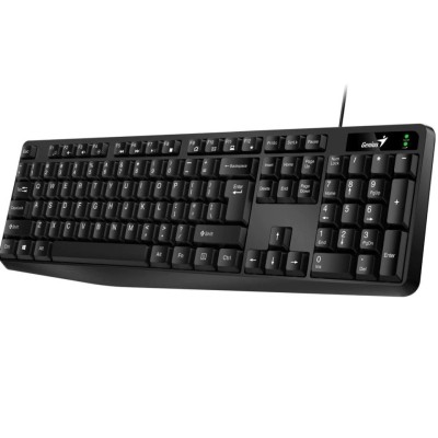 Tastatura Genius KB-117 cu fir, negru foto