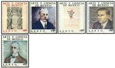 Mexic 1975 - Arta si stiinta Mexicana, serie neuzata foto