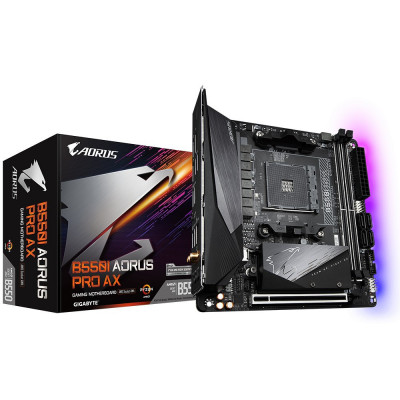 Placa de baza gigabyte b550i aorus pro ax am4 cpu amd socket am4 support for: foto