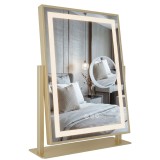 Oglindă LED LUMI L.Gold 30x40cm