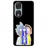 Husa compatibila cu Honor 90 5G Silicon Gel Tpu Model Rick And Morty Connected