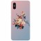 Husa silicon pentru Xiaomi Mi 8 Pro, Roses