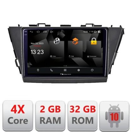 Navigatie Toyota Prius 5 Plus 2012-2020 Android Ecran 720P Quad Core 2+32 carplay android auto CarStore Technology