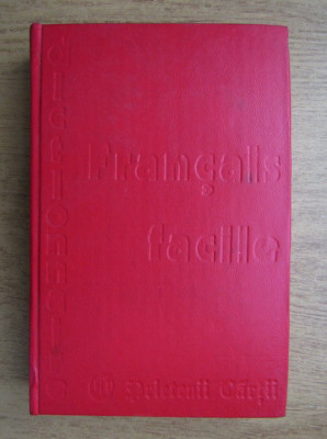 Dictionnaire du francais facile (1994, editie cartonata) foto