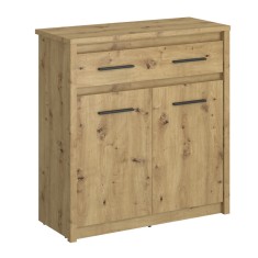 Comoda PAL stejar Artisan Airon 86.6x36.2x91.2 cm