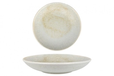 ID Fine Farfurie ad&amp;acirc;ncă - Mellow - Porţelan - 22 cm (700cc) - set de 6 foto