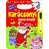Kar&aacute;csonyi szuper kifestő - T&ouml;ltsd ki &eacute;s t&ouml;r&ouml;ld le!