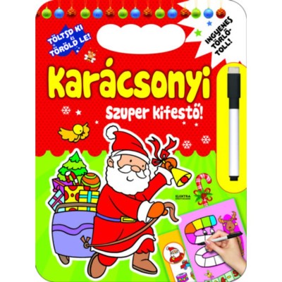 Kar&amp;aacute;csonyi szuper kifestő - T&amp;ouml;ltsd ki &amp;eacute;s t&amp;ouml;r&amp;ouml;ld le! foto