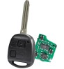 Cheie Auto Programabila 433MHz, cu 2 Butoane, Cip ID67, Compatibila Toyota Yaris, Rav4, Avensis, Corolla, Celica, Prado, Kluger &ndash; P/N: 50171, 42050