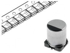 Condensator Electrolitic SMD 470uF 35V 5000h foto