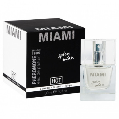 Parfum cu feromoni Miami Spicy man de la HOT 30 ml pentru Barbati foto