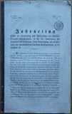 Instructiuni ale Marelui Cartier General al armatei austriece , Sibiu , 1851