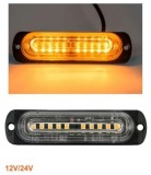 10 Led 12v 24v Lumina de intermitenta stroboscopica subtire