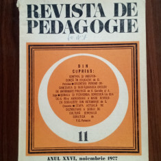 Revista de pedagogie Nr. 11/1977