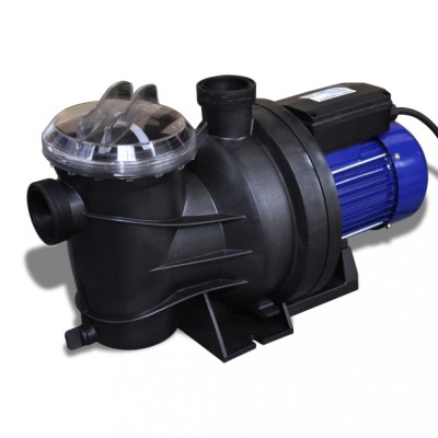 Pompă electrică pentru piscină 1200 W, Albastră foto