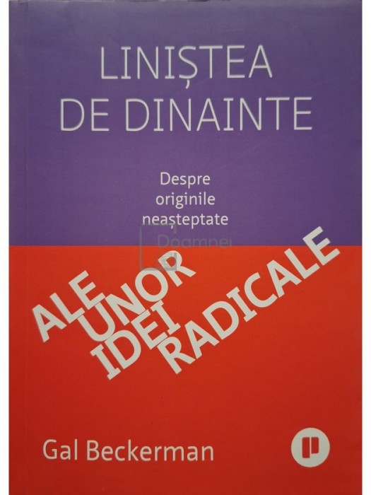 Gal Beckerman - Linistea de dinainte (Editia: 2023)