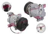 Compresor aer conditionat Mazda 3, 2003-2009, motorizare 1.4 62kw/1, 6 77kw, benzina, rola curea 125 mm, 6 caneluri, tip Pansonic: H12A1