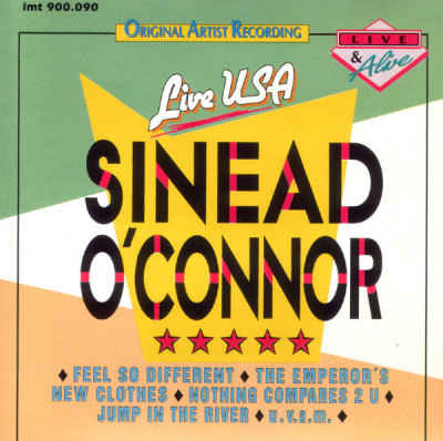 CD Sin&amp;eacute;ad O&amp;#039;Connor &amp;ndash; Live USA (VG++) foto
