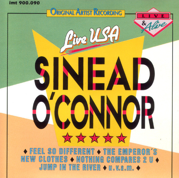 CD Sin&eacute;ad O&#039;Connor &ndash; Live USA (VG++)