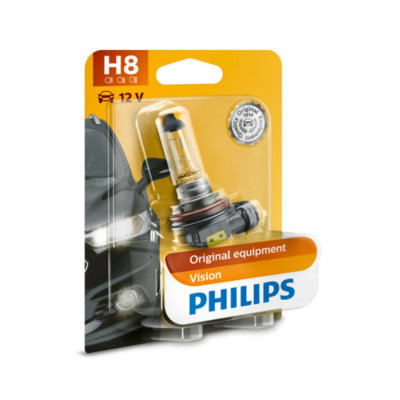 Bec Far H8 12V PGJ19-1 35W Philips foto