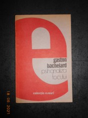 GASTON BACHELARD - PSIHANALIZA FOCULUI