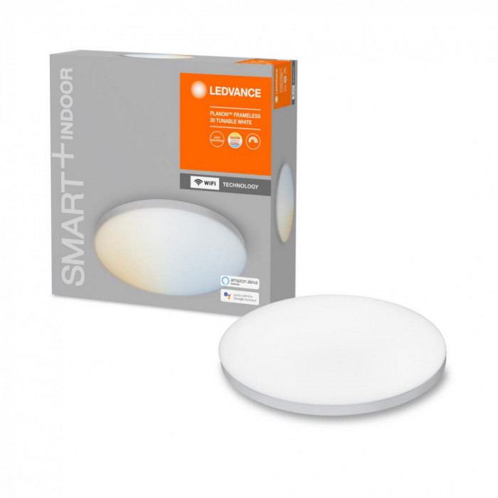 Plafoniera LED inteligenta Ledvance SMART+ Wifi Planon 300, 20W, 2300 lm,