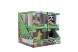 Set 4 figurine metalice Minecraft Jada, 6,5 cm, personaje emblematice