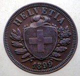 J.417 ELVETIA 2 RAPPEN 1899 B
