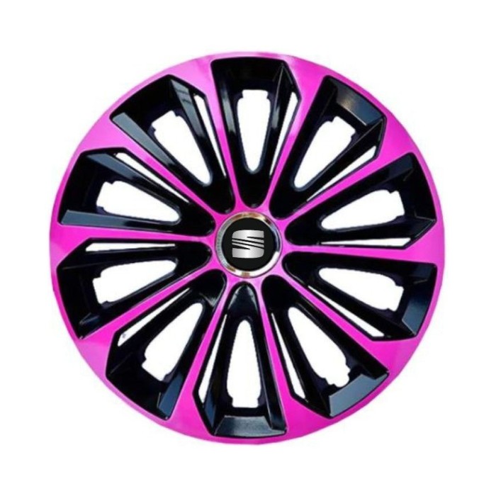 Set 4 capace roti 16 (R16) Extra Strong Pink, Compatibile Cu Seat