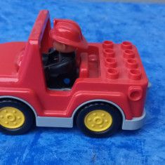 Lego Duplo | mini masinuta pompieri | 15*7*7 cm