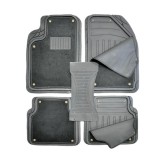 Set covorase auto din mocheta si cauciuc Combination universale, 5 buc.