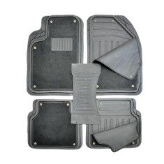 Set covorase auto din mocheta si cauciuc Combination universale, 5 buc. foto