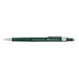 Creion Mecanic Faber &ndash; Castell TK-Fine Executive, 0.5 mm Mina, Clip Rezistent, Corp Verde, Creion Mecanic Colorat, Rechizite Scolare, Instrumente de S