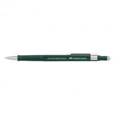 Creion Mecanic Faber – Castell TK-Fine Executive, 0.5 mm Mina, Clip Rezistent, Corp Verde, Creion Mecanic Colorat, Rechizite Scolare, Instrumente de S