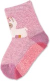 Sosete Copii Roz Sterntaler 6-9 Luni, Marime 23/24, Antiderapante Bumbac