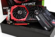 Placa video MSI GeForce? GTX 1080 GAMING X, 8GB GDDR5X, 256-bit, noua foto