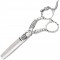 WOLF Degloving foarfece pentru dreptaci 6.0 Bull offset foarfece de tuns pentru salon Linia Professi