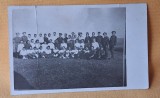 Grup de civili si militari in uniforma - armata romana, fotografie veche de colectie, anii 1930