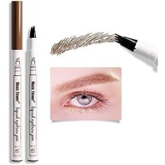 Creion Sprancene cu efect Microblading, Makeup, Fine Sketch Tattoo, Light Brown