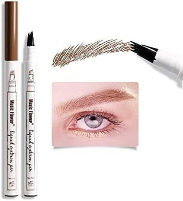 Creion Sprancene cu efect Microblading, Makeup, Fine Sketch Tattoo, Light Brown foto