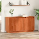 vidaXL Bufet Maro Lemn Masiv Pin 111x34x60cm | Bufet Bucatarie/Living | Dulap Depozitare | Design Minimalist | Asamblare Necesara