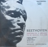 Disc Vinil- Beethoven-Or. Sim. A Fil. "George Enescu", Dirijor George Georgescu-Simfonia Nr. 3 "Eroica" Electrecord: STM-ECE 0662