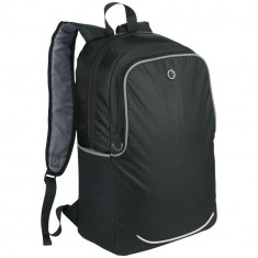 Rucsac Laptop, Everestus, BN, 17 inch, 600D poliester, negru, saculet de calatorie si eticheta bagaj incluse foto