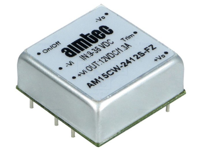 Convertor DC/DC 15W 9-36V la 12V