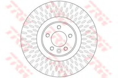 Disc frana LAND ROVER RANGE ROVER SPORT (LW) (2013 - 2016) TRW DF6508S foto