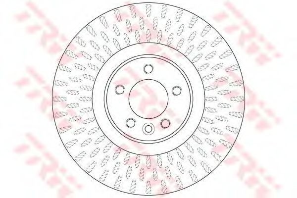 Disc frana LAND ROVER RANGE ROVER SPORT (LW) (2013 - 2016) TRW DF6508S