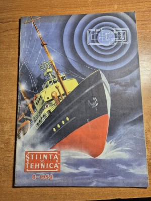 stiinta si tehnica iunie 1959-perlele marii negre,barajul bicaz foto